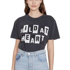 Anine Bing Wild At Heart ❤️ Tee Size XS